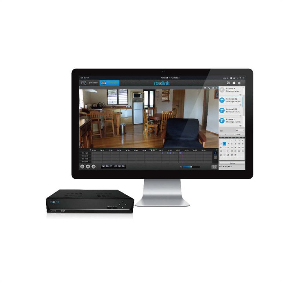 Reolink RLN8410 8Kanal PoE NVR inkl. 2TB Festplatte AG