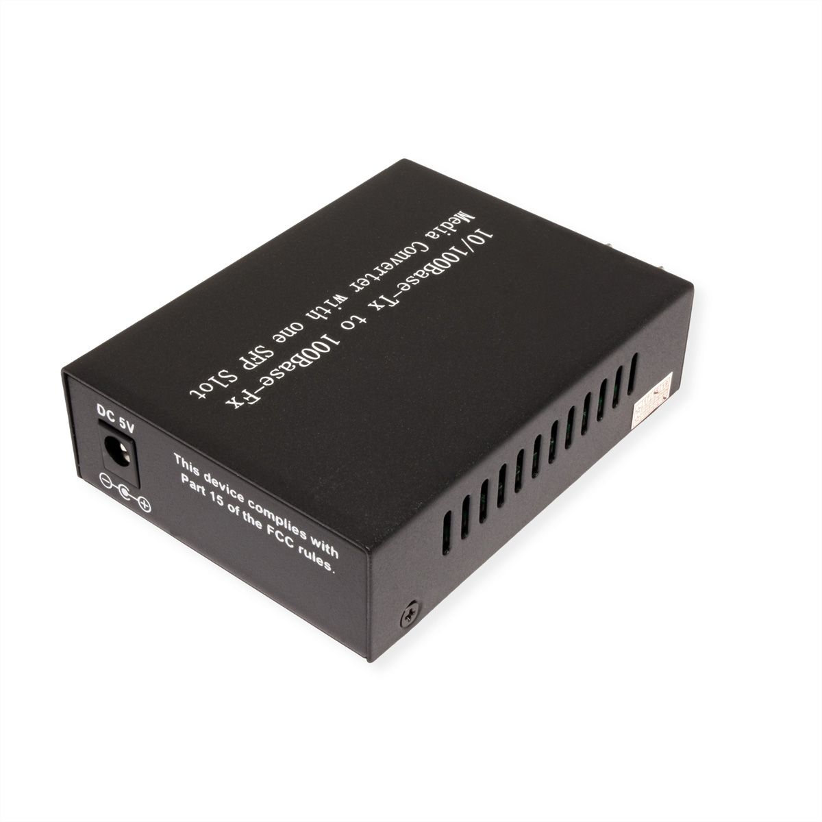 LC Mini-GBIC VALUE Fast Ethernet Konverter Netzwerk Medienkonverter zur Umsetzung eines Fast Ethernet TP-Port auf Multimode Glasfaser inkl RJ-45
