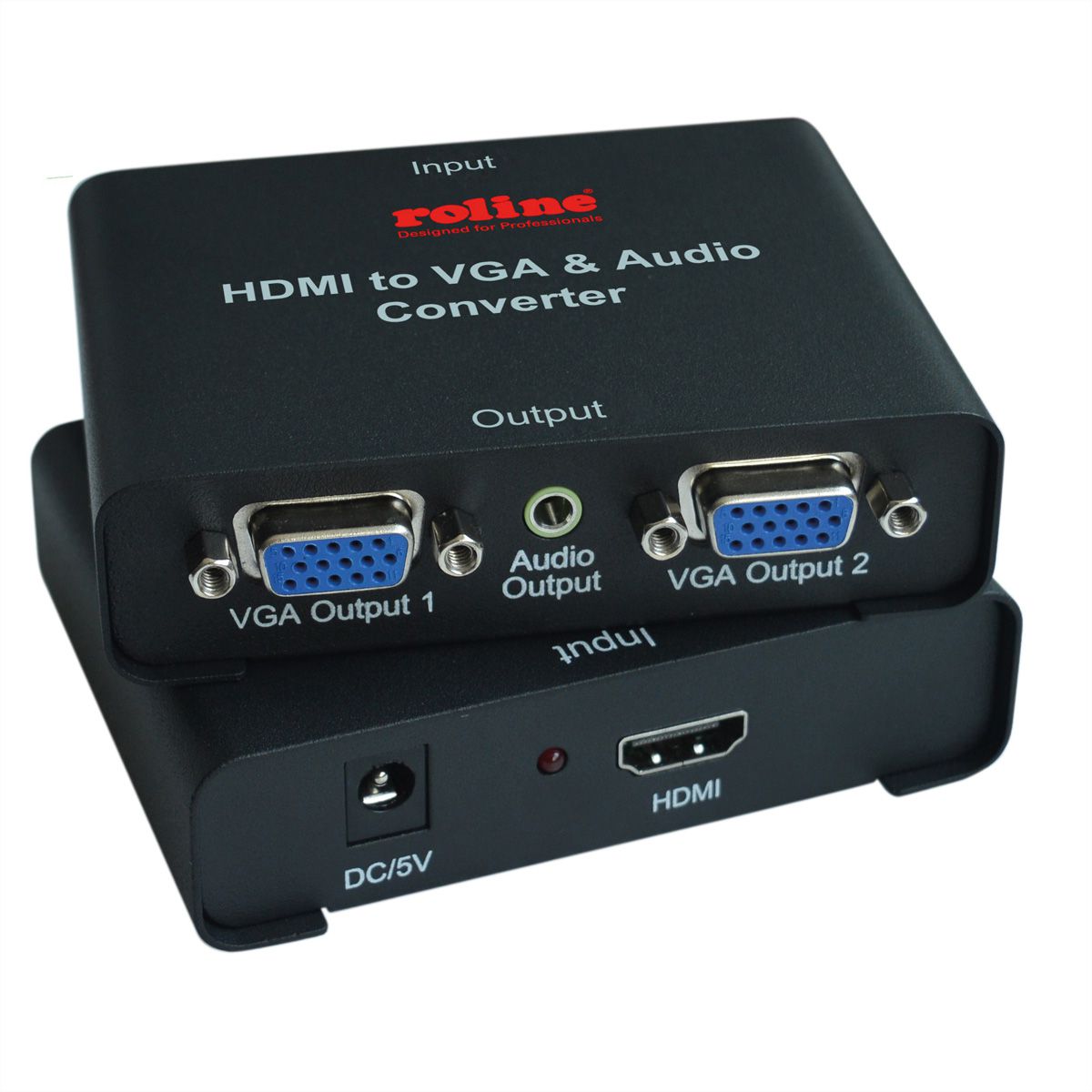 ROLINE HDMI zu VGA VideoSplitter, 2fach AG