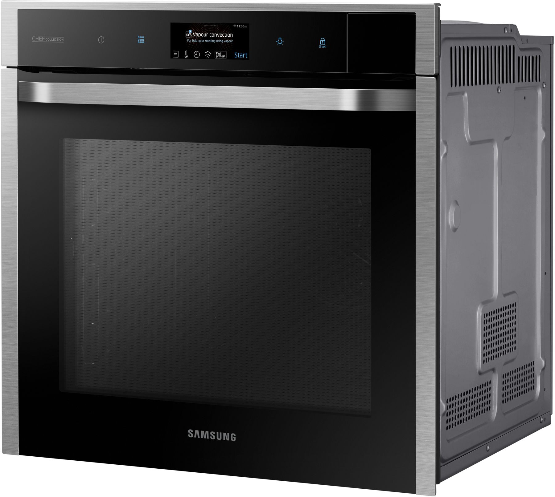 Samsung Ofen NV9900 73L Touch, 73L Garvolumen, Gourment Vapour, WiFi