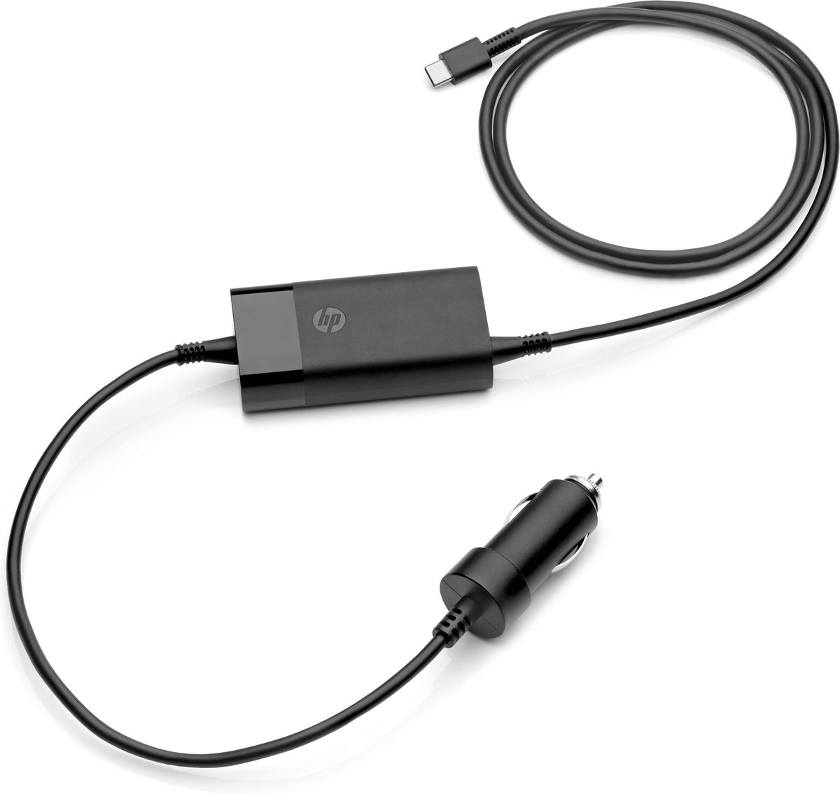 HP 65W USBC Auto Adapter Netzteil & Spannungsumwandler Schwarz AG