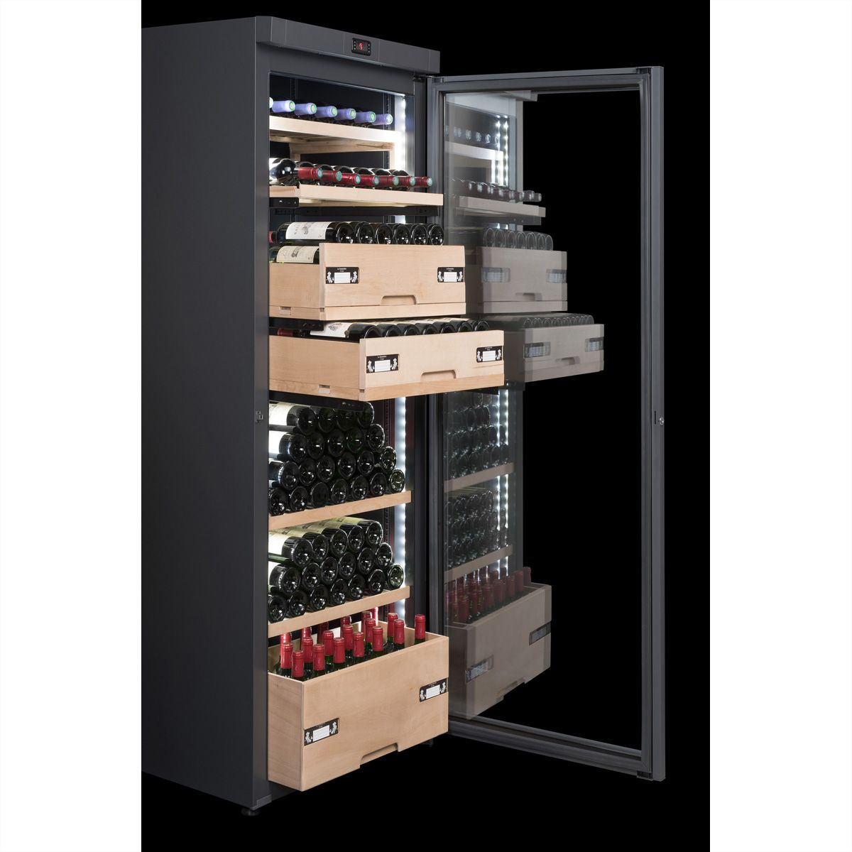 La Sommelière Weinkühlschrank VIP330V, Multizone, 329 Flaschen, 719°C