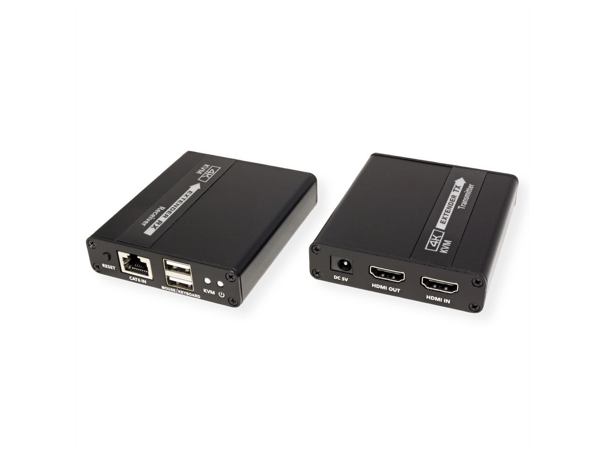 VALUE KVM Verlängerung über Cat.6/6A, HDMI, max. 70m