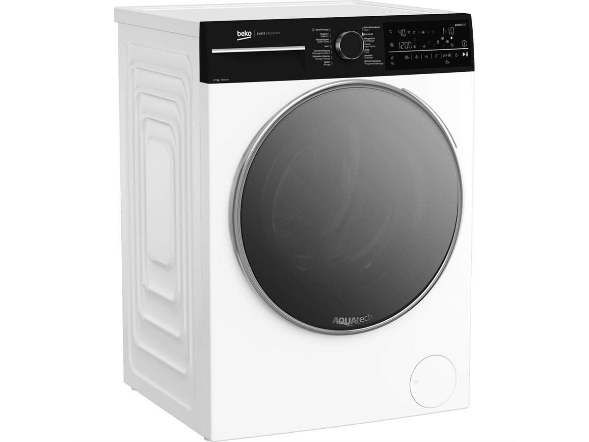 Beko lave-linge WM710, 9kg, A-30%, blanc - SECOMP AG