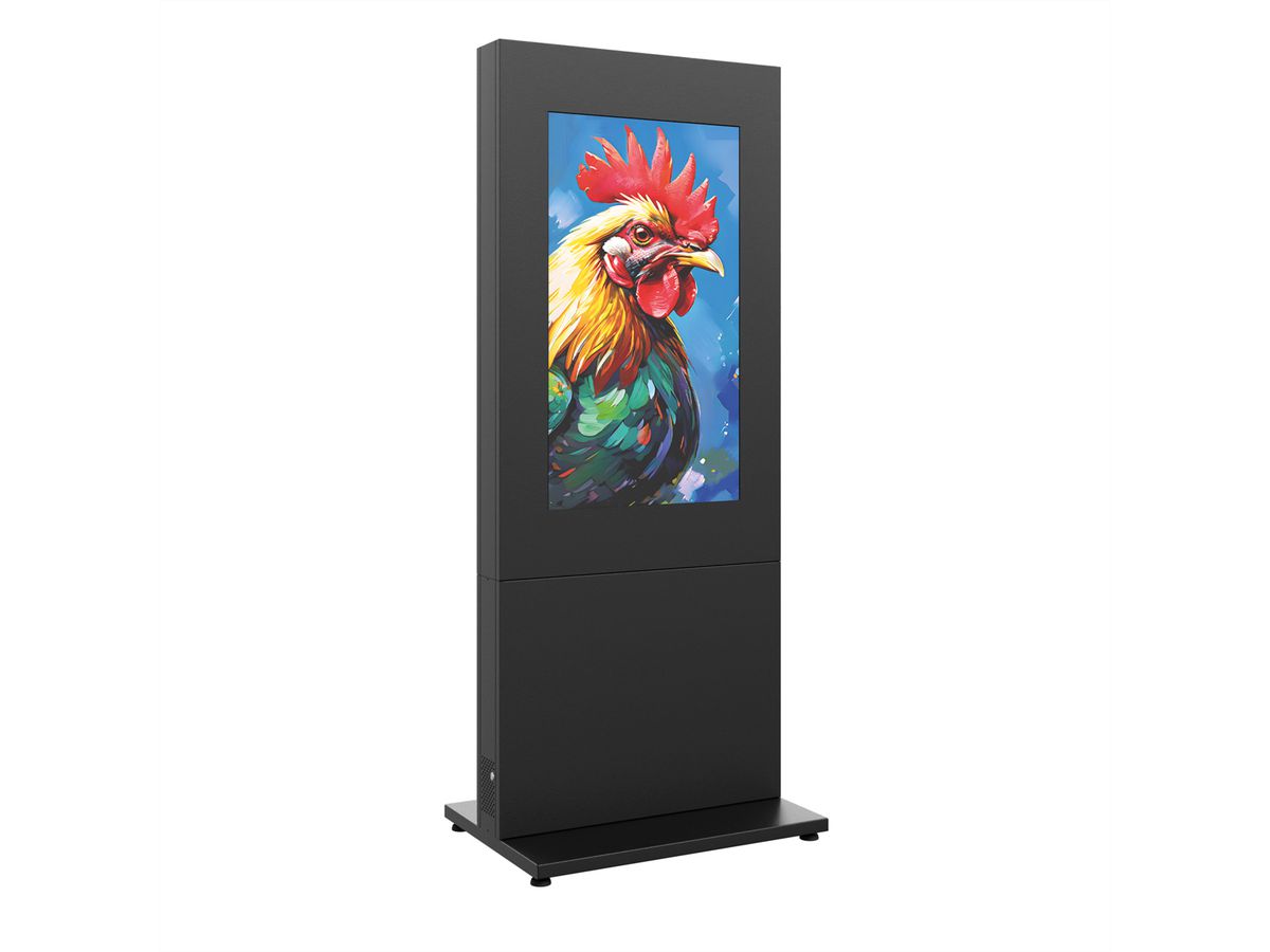 Hagor Indoorstele HP Kiosk 46" FS, Portrait,