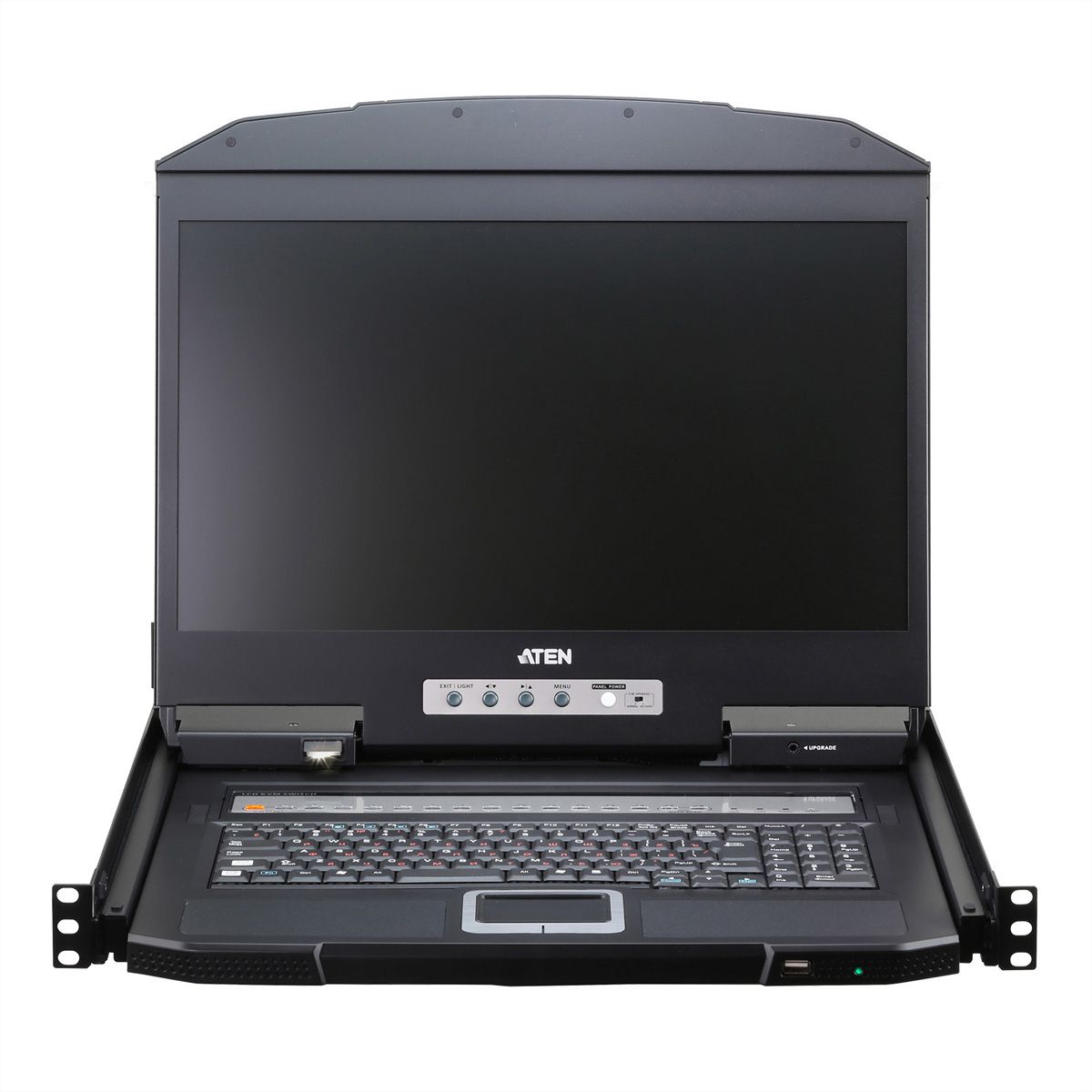 ATEN CL3716NX GB Console KVM LCD grand écran USB HDMI 16 ports à rail simple, UK-Layout