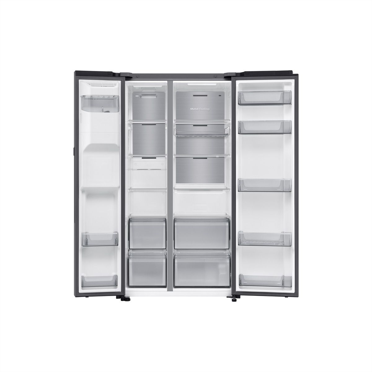 Samsung Food Center RS5000 FC, 640L, E-Grade, WiFi, Edelstahl-Optik