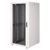 ROLINE 19-Zoll Netzwerkschrank Basic 32 HE, 800x800 BxT Glastür grau