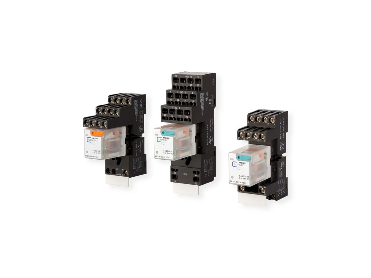 METZ CONNECT MC274-4W 230 V AC Relais industriel