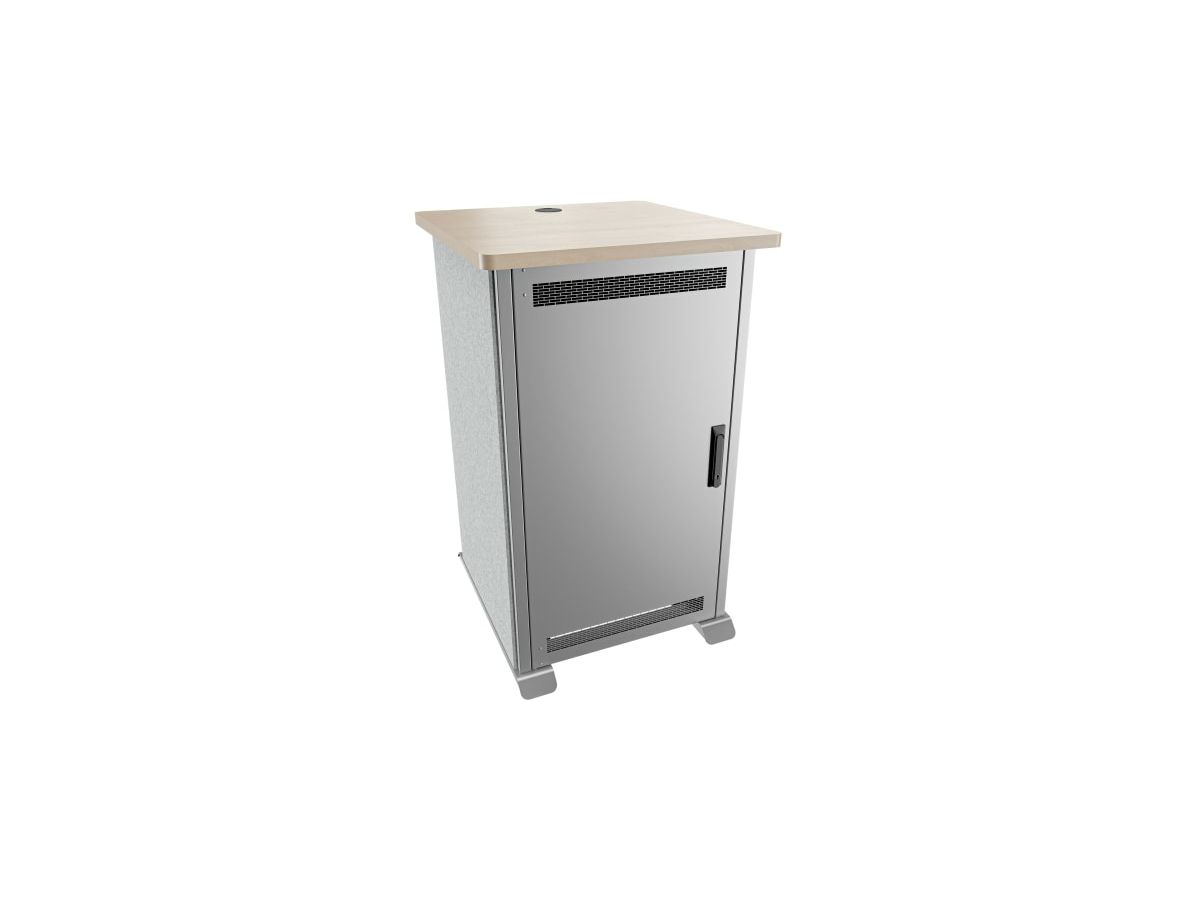 Middle Atlantic Products Forum FMR-2027E1MS Rack 20U Freistehendes Gestell Silber, Grau