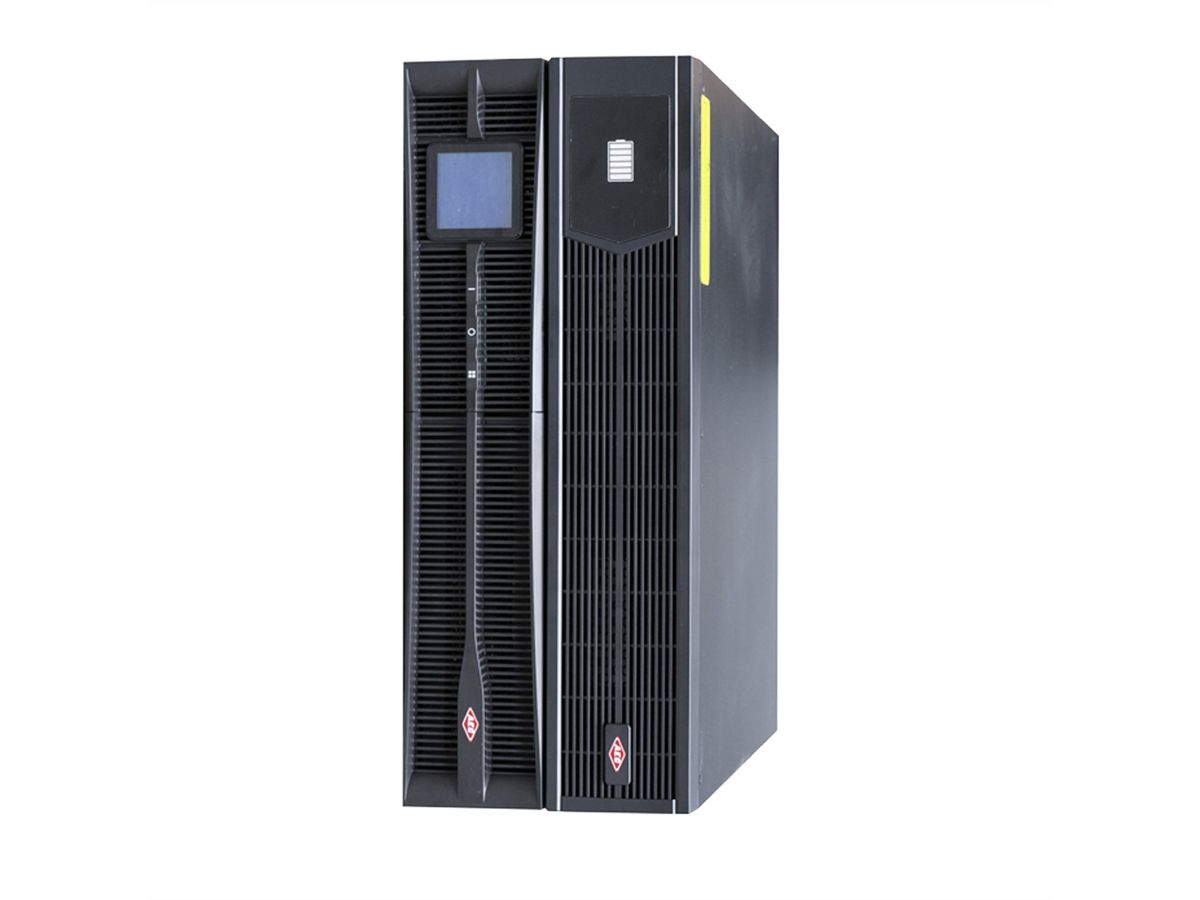 AEC IST3J 1kVA - Online Rack USV – 3x 9Ah interne, 6x 9Ah externe Batterien - 30 Min. Autonomie bei 100% Last