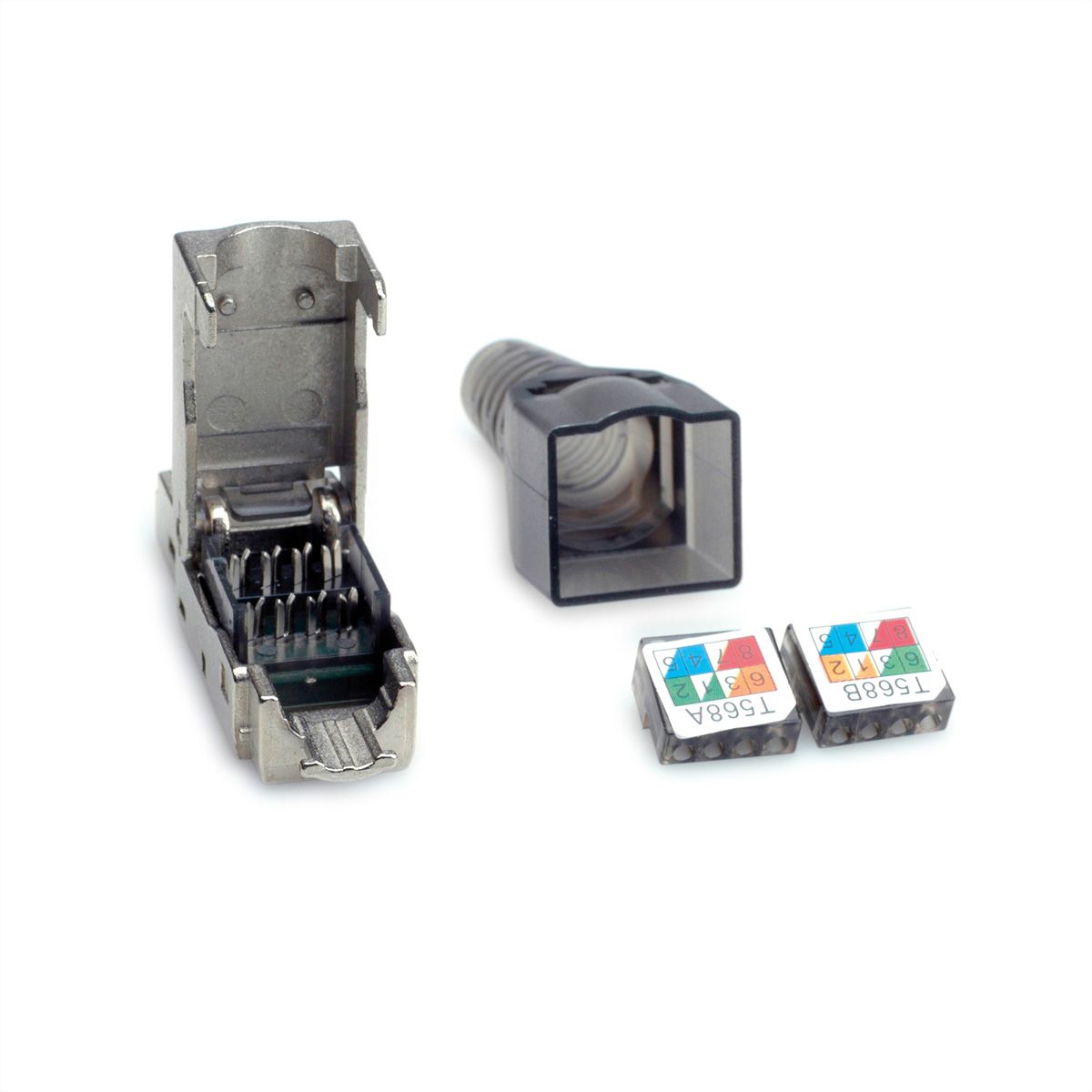VALUE Connecteur RJ-45 à confectionner, Cat.6 (Classe E), STP