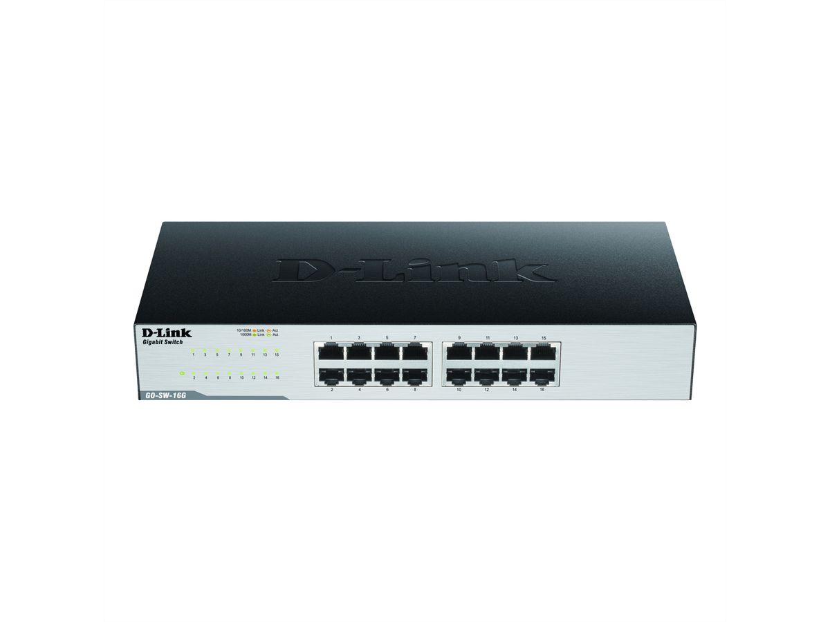 D-Link GO-SW-16G Switch Ethernet Gigabit