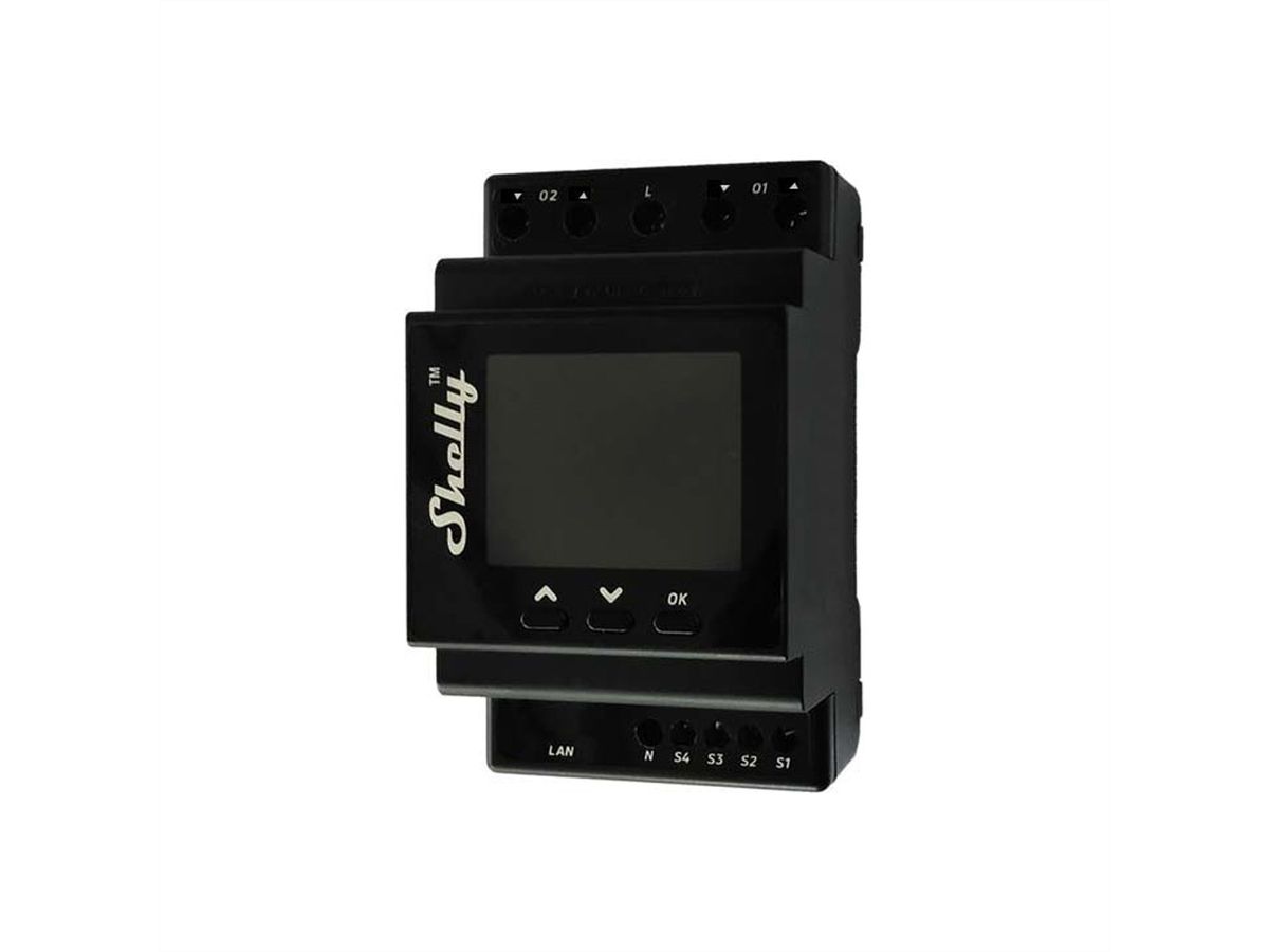 Shelly  Actionneur de commutation Pro Dual Cover PM