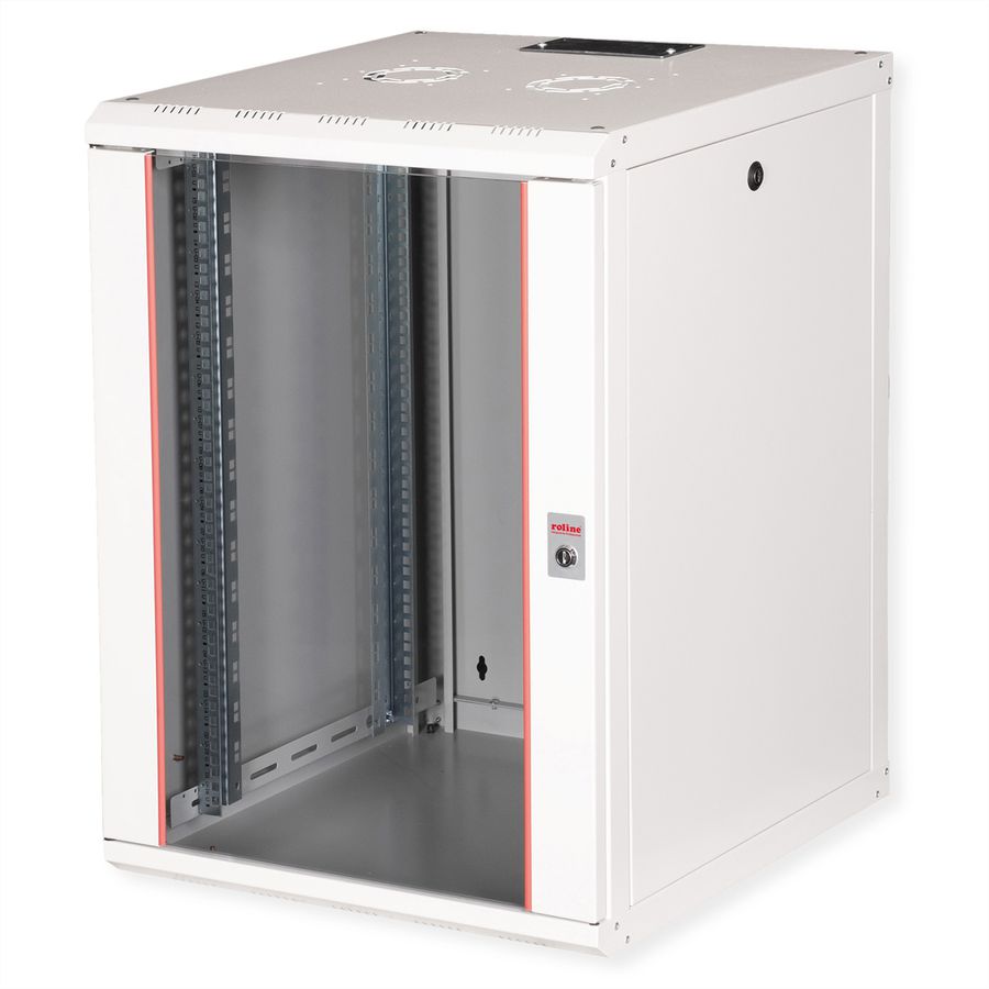 ROLINE 19-Zoll Wandgehäuse Pro 16 HE, 600x600 BxT grau