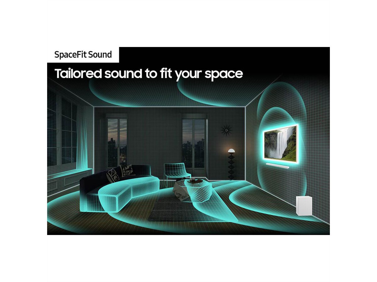 Samsung Soundbar HW-S701D, blanc