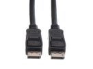 VALUE DisplayPort Kabel, DP ST - ST, schwarz, 1 m