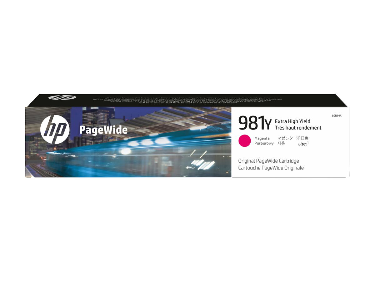 HP 981Y cartouche PageWide Magenta extra grande capacité authentique