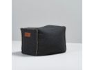 Sackit Hocker RETROit Cobana, schwarz Square Puff Outdoor