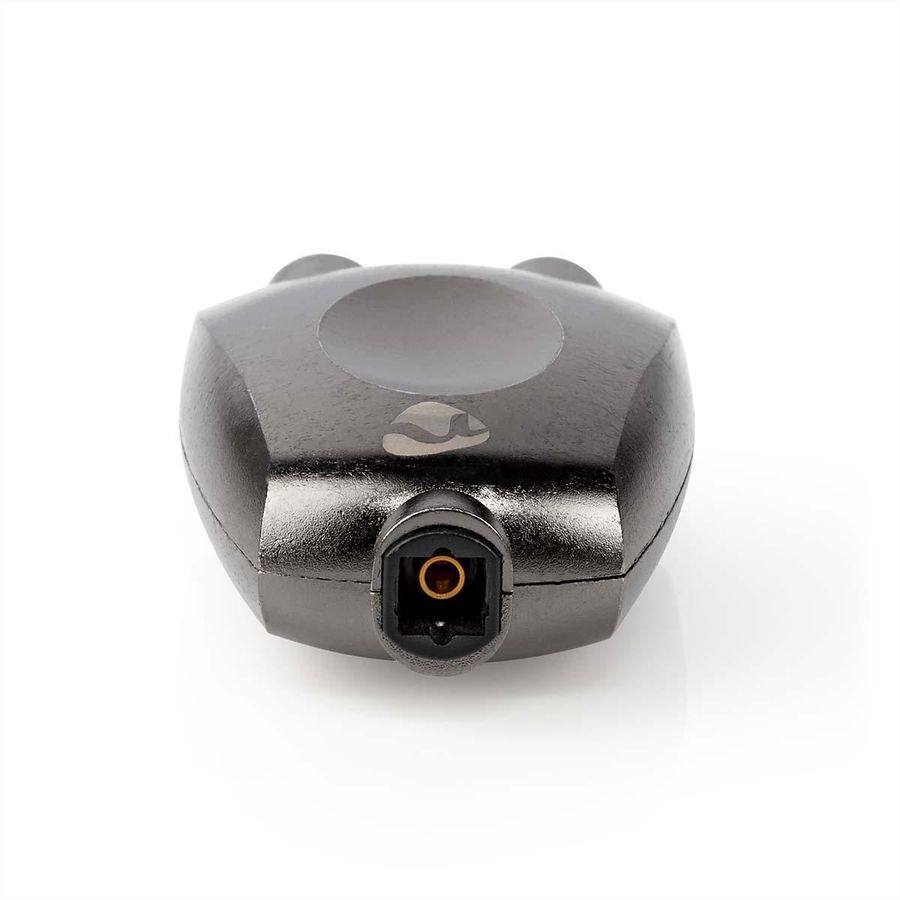 Adaptateur Toslink Nedis, splitter, BU/BU, gris