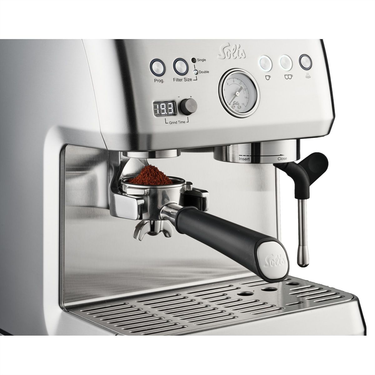Solis Kaffemaschine Perfetta 1019, silber