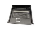 ATEN CL1308N Commutateur KVM, 48cm TFT, VGA, PS/2-USB, 8 ports, FR-Layout