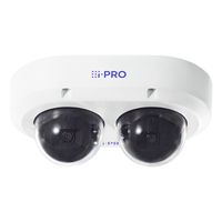 i-PRO 2x4MP AI OUTDOOR VANDAL Multi-Sensor Kamera, weiß
