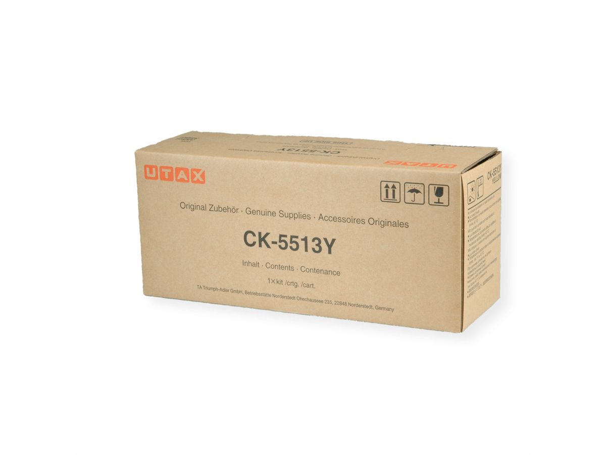 UTAX CK-5513Y Toner, yellow für ca. 6.000 Seiten