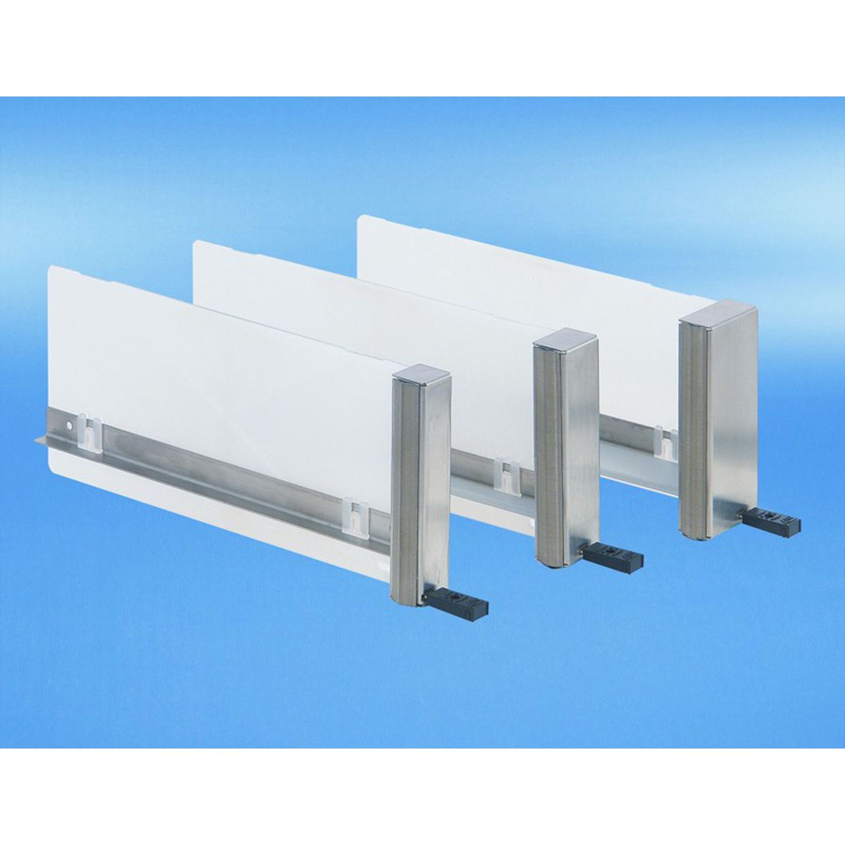 SCHROFF AMC Filler Module ECO avec poignée fixe, Double Full-Size