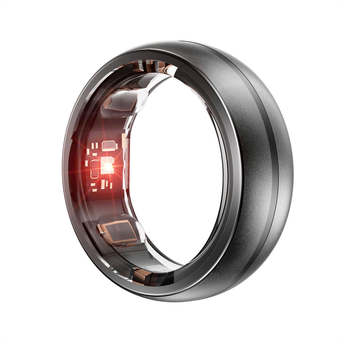 MYnextRING Smart Ring Schwarz matt, Grösse 8