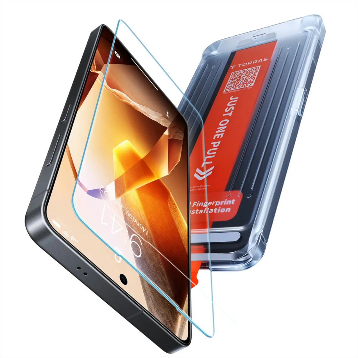 Torras Install Master Displayschutz, Galaxy S26,