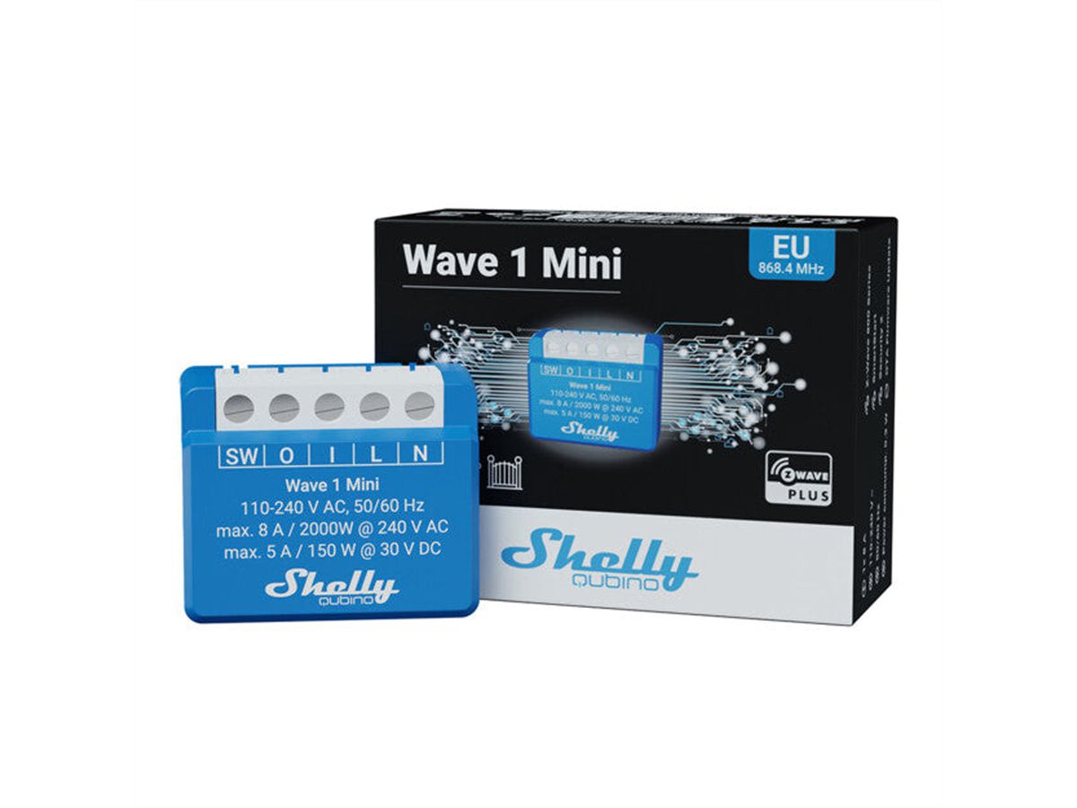 Shelly Schaltaktor Qubino Wave 1 Mini