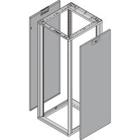 Panneau latéral Novastar SCHROFF pour usage intensif, RAL 7021, 43 U 500D