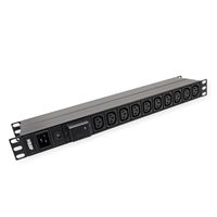 ATEN PE0218SG 1U 16A 18-Port Basic PDU mit Überspannungsschutz