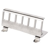 ROLINE Hutschienen-Adapter unbestückt, für 6 Keystones