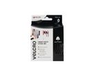 VELCRO® Klettband Extra Stark Selbstklebend, Haken & Flausch 50mm x 1m Schwarz