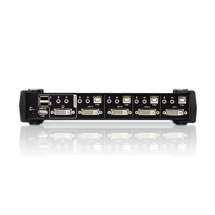 ATEN CS1784A Switch KVM Dual-Link DVI, USB, Audio, 4 ports
