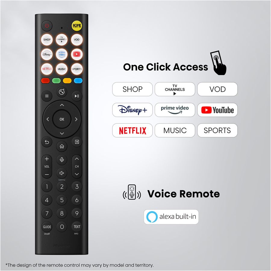 Hisense TV 75U7DSE 75", Mini-LED 4K, 144Hz, 1400 Nits