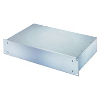 SCHROFF MultipacPRO 19" Châssis, acier, AlZn, partie supérieure et inférieure lisse, 1 U, 280 mm