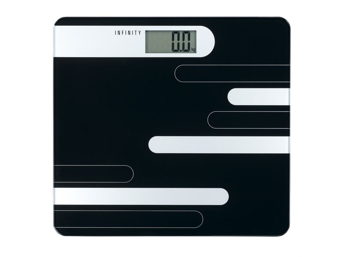 Melissa Pèse-personne 16690073, noir avec argent, 180 kg