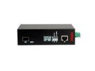 ROLINE Convertisseur industriel Gigabit Dual Speed 100/1000 Fibre, avec fonction PoE