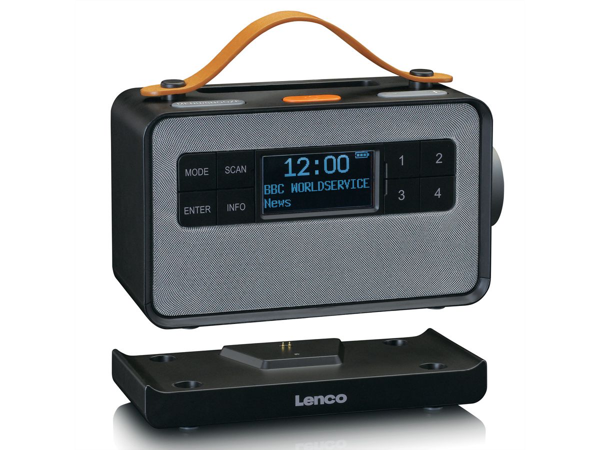 Lenco DAB+ Radio PDR-065BK