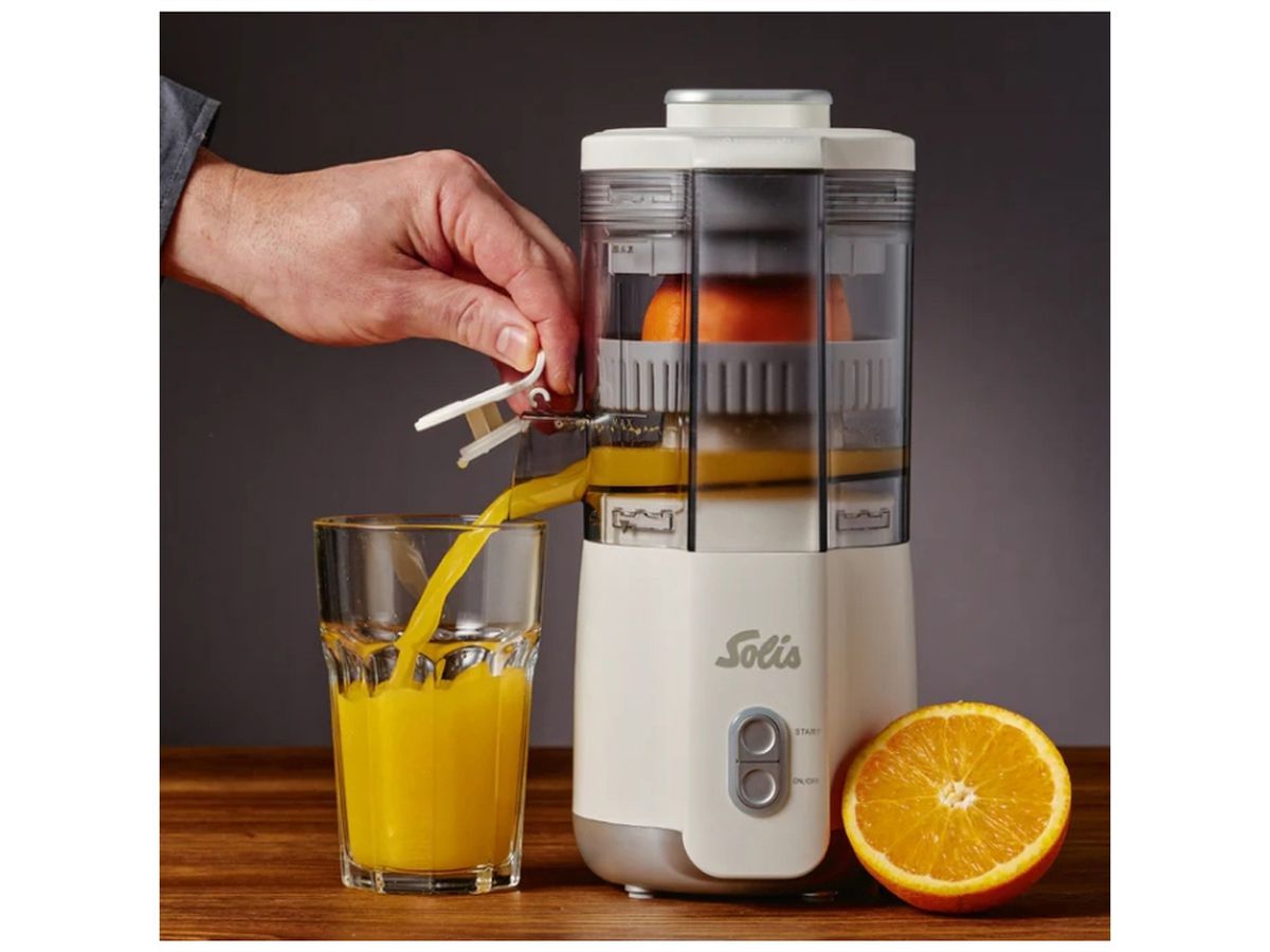 Solis Multi JuicerMatic Typ 8455, Entsafter, 100W Weiss