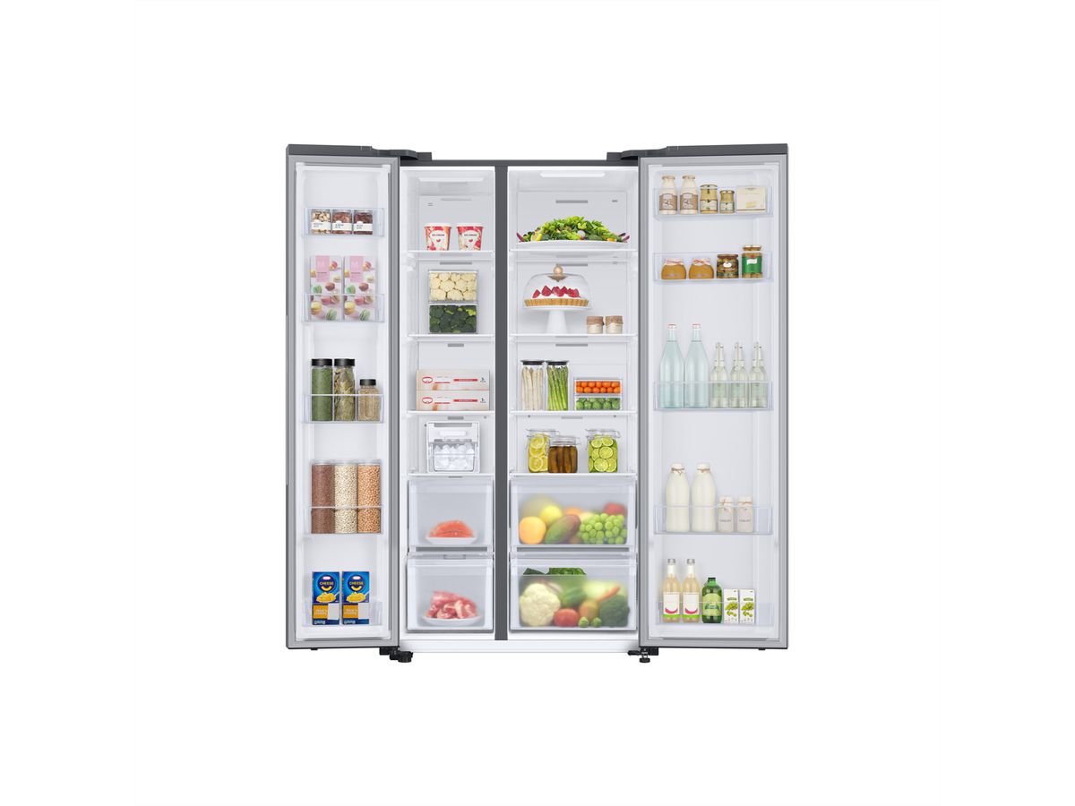 Samsung Food Center RS8000, 647l, Edelstahl-Optik, RS66A8101S9/WS