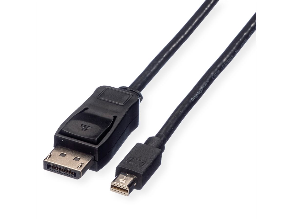 VALUE Câble DisplayPort DP M - Mini DP M, noir, 3 m