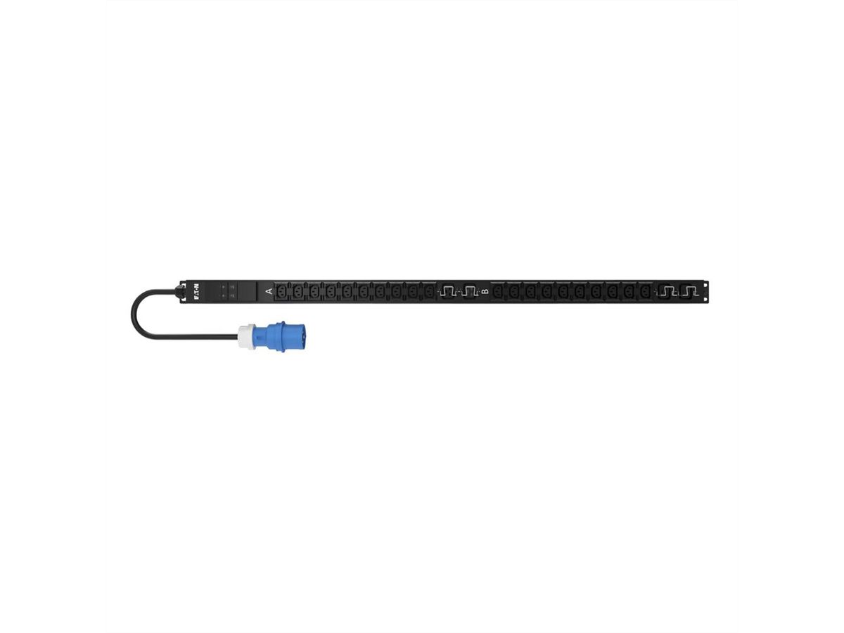 Eaton Basic FlexPDU G2, Input CEE32, 3m Kabel, 1ph, 7.4kW, 32A, Output 20x C13, 4x C19