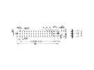 Connecteur SCHROFF Type F, EN 60603, DIN 41612, Femelle, 32 contacts z b, Oeillets à souder, 9.5 mm