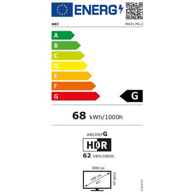 Étiquette énergétique 05.43.0083