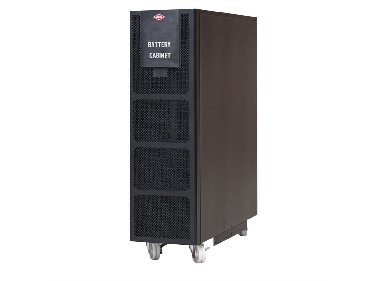 AEC IST7 10kVA - Online Tower USV –  60x 9Ah Batterien – 16 Min. Autonomie bei 100% Last, mit internen Batterien – 30x 9Ah LL & externer Batterieschrank BB4 mit 30x 9Ah LL