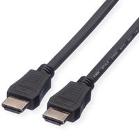 VALUE Câble HDMI High Speed avec Ethernet, LSOH, noir, 1 m